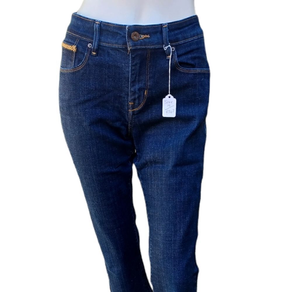 Levi's Deep Indigo Ankle Crop Jeans